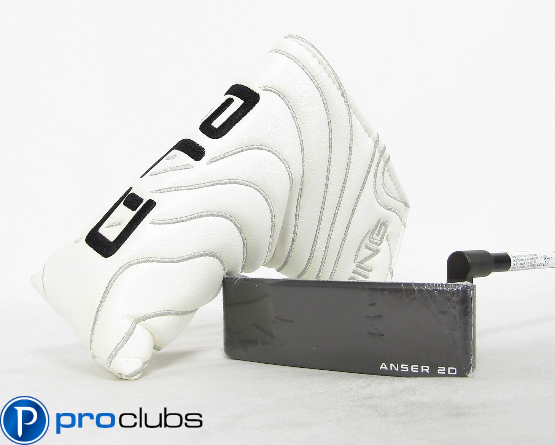 NEW PING PLD MILLED ANSER 2D PUTTER 37" w/ HEADCOVER #469412