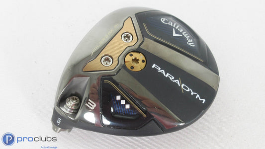 Excellent! Left Handed Callaway Paradym ◊◊◊ 15* - 3 Wood - Head Only - 379710