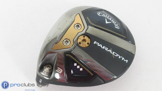 Nice! Left Handed Callaway Paradym ◊◊◊ 15* - 3 Wood - Head Only - L/H 379631