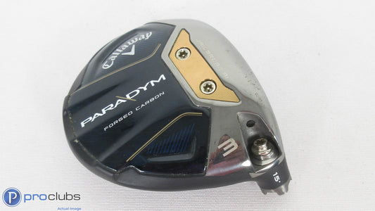 Callaway Paradym 15* - 3 Wood - Head Only - R/H 379633