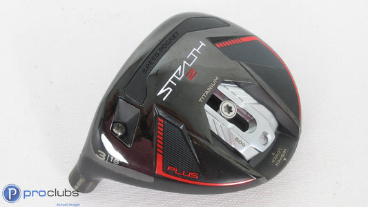 Nice! Left Handed TaylorMade Stealth-2 Plus 15* - 3 Wood - Head Only - 379647