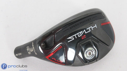 Nice! Left Hand TaylorMade Stealth-2 Plus 19.5* - 3 Hybrid - Head Only - 379649