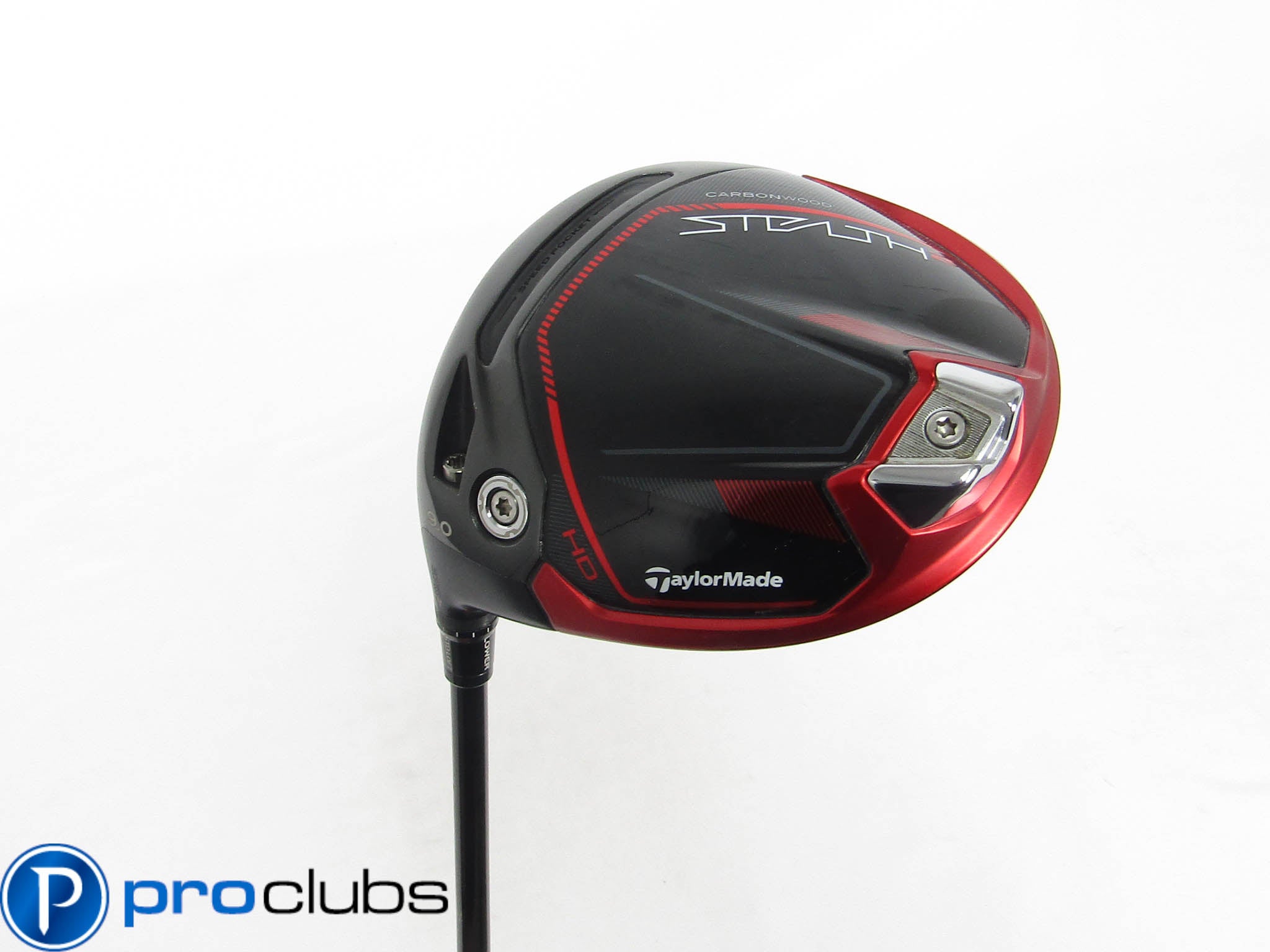 Left Handed TAYLORMADE STEALTH 2 HD 9* DRIVER HZRDUS RDX RED 60 Regular 432751