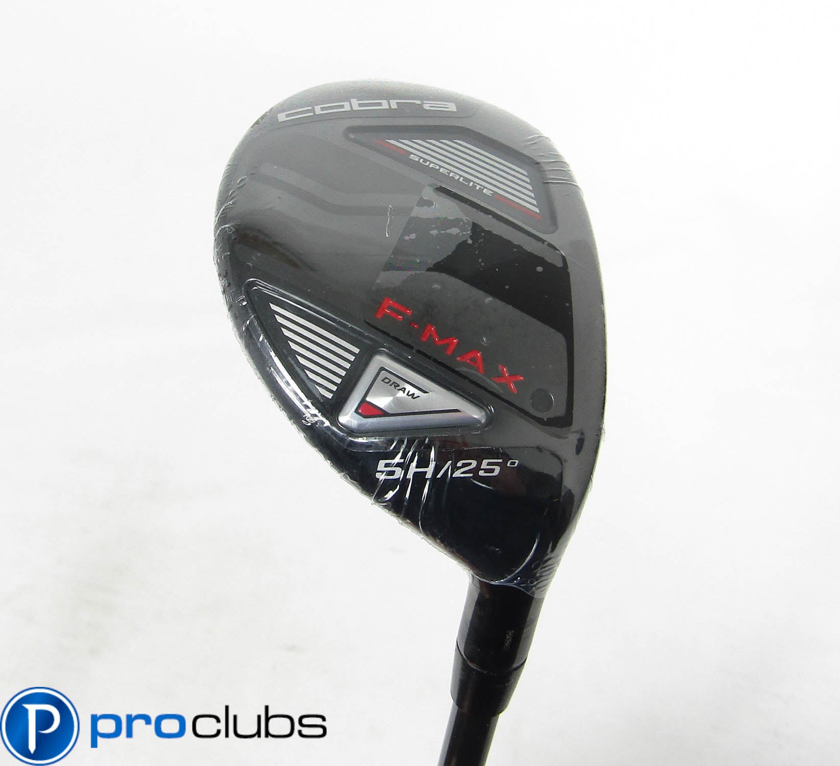 NEW COBRA F/MAX SUPERLITE 25* #5 HYBRID LITE FLEX (SENIOR) #465404