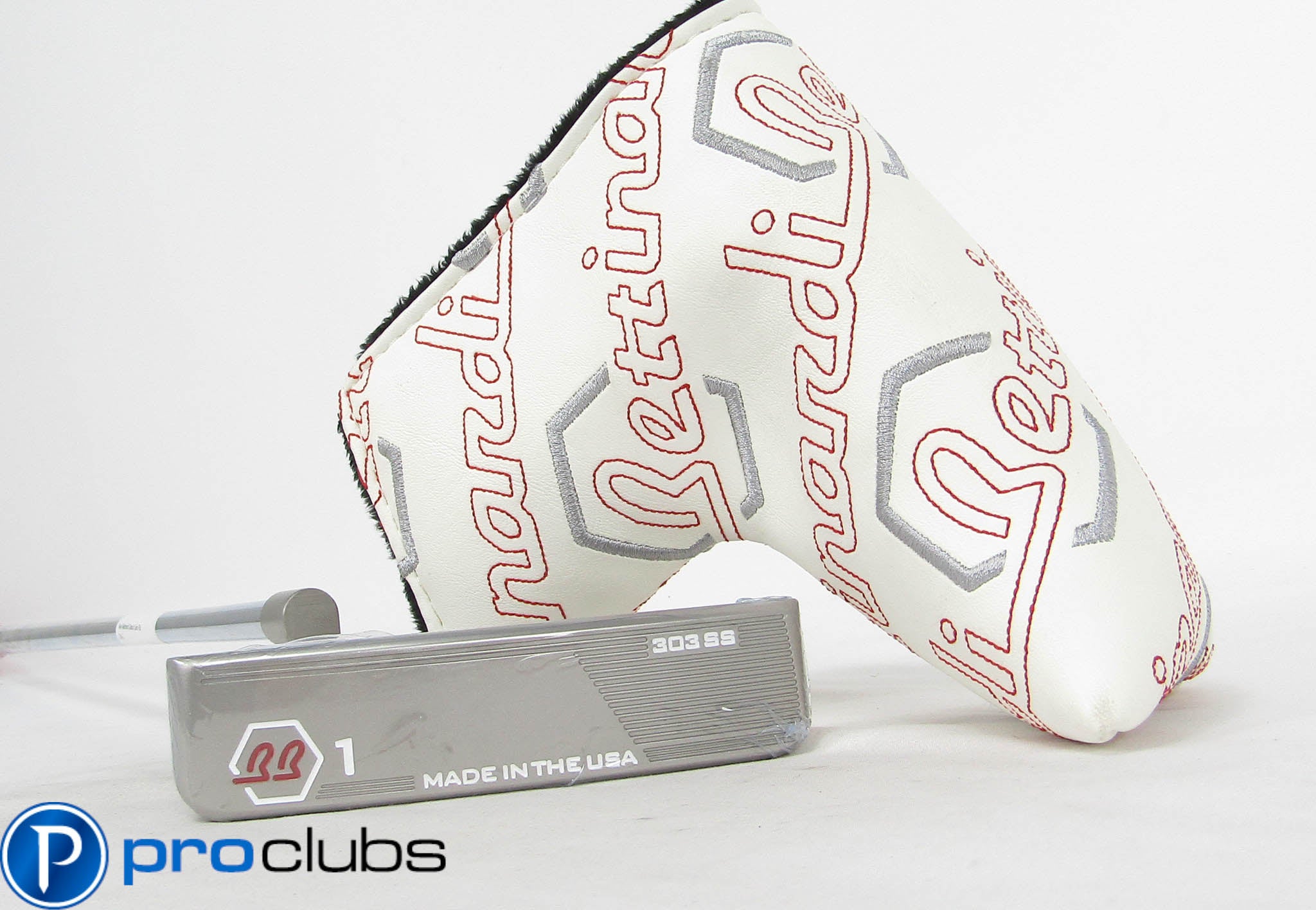 NEW Left Handed BETTINARDI STUDIO B RESERVE BB 1 CLASSIC CARS PUTTER w/HEADCOVER
