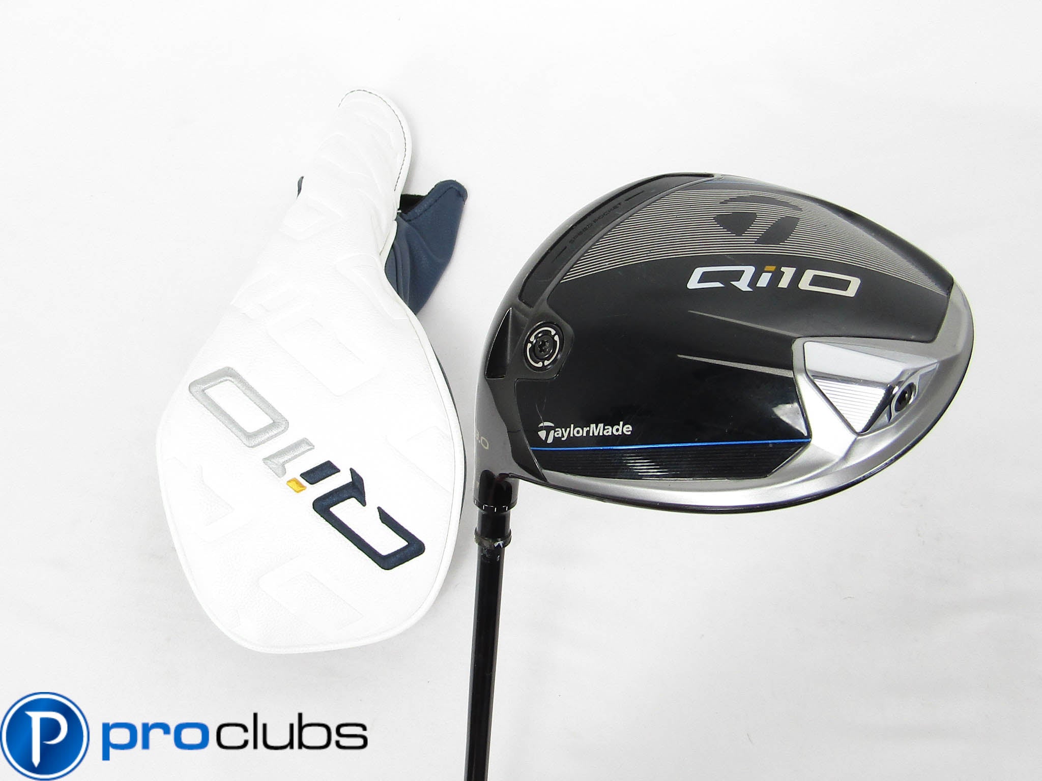 Left Handed TAYLORMADE Qi10 9* DRIVER Fujikura Air Speeder Senior w/ HEADCOVER