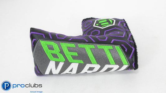 NEW BETTINARDI GEOMETRIC PURPLE BLADE PUTTER HEADCOVER #344324