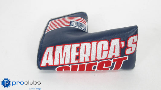 NEW BETTINARDI AMERICA'S GUEST USA BLADE PUTTER HEADCOVER #344310