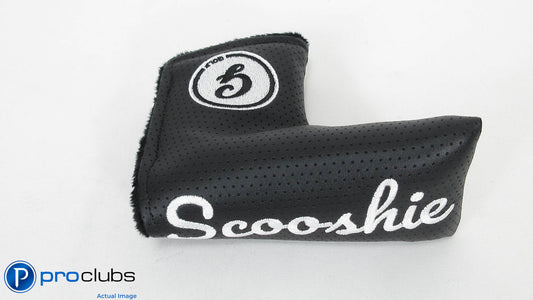 NEW BETTINARDI GEORGE GANKAS SCOOSHIE BLACK BLADE PUTTER HEADCOVER #344308