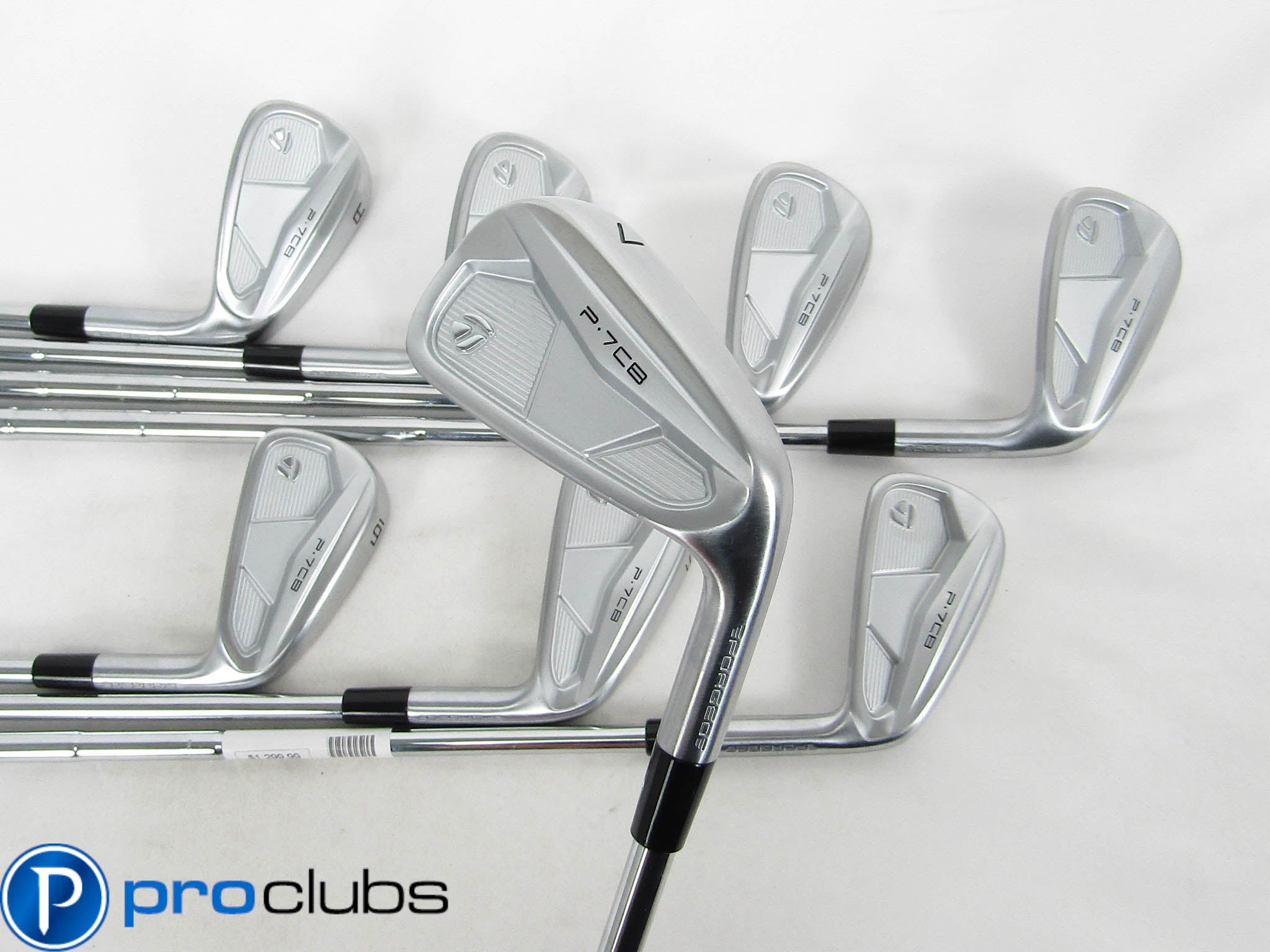 NEW TAYLORMADE '2024 P-7CB IRONS 4-PW,AW STEEL DYNAMIC GOLD MID 115 X100 #457479
