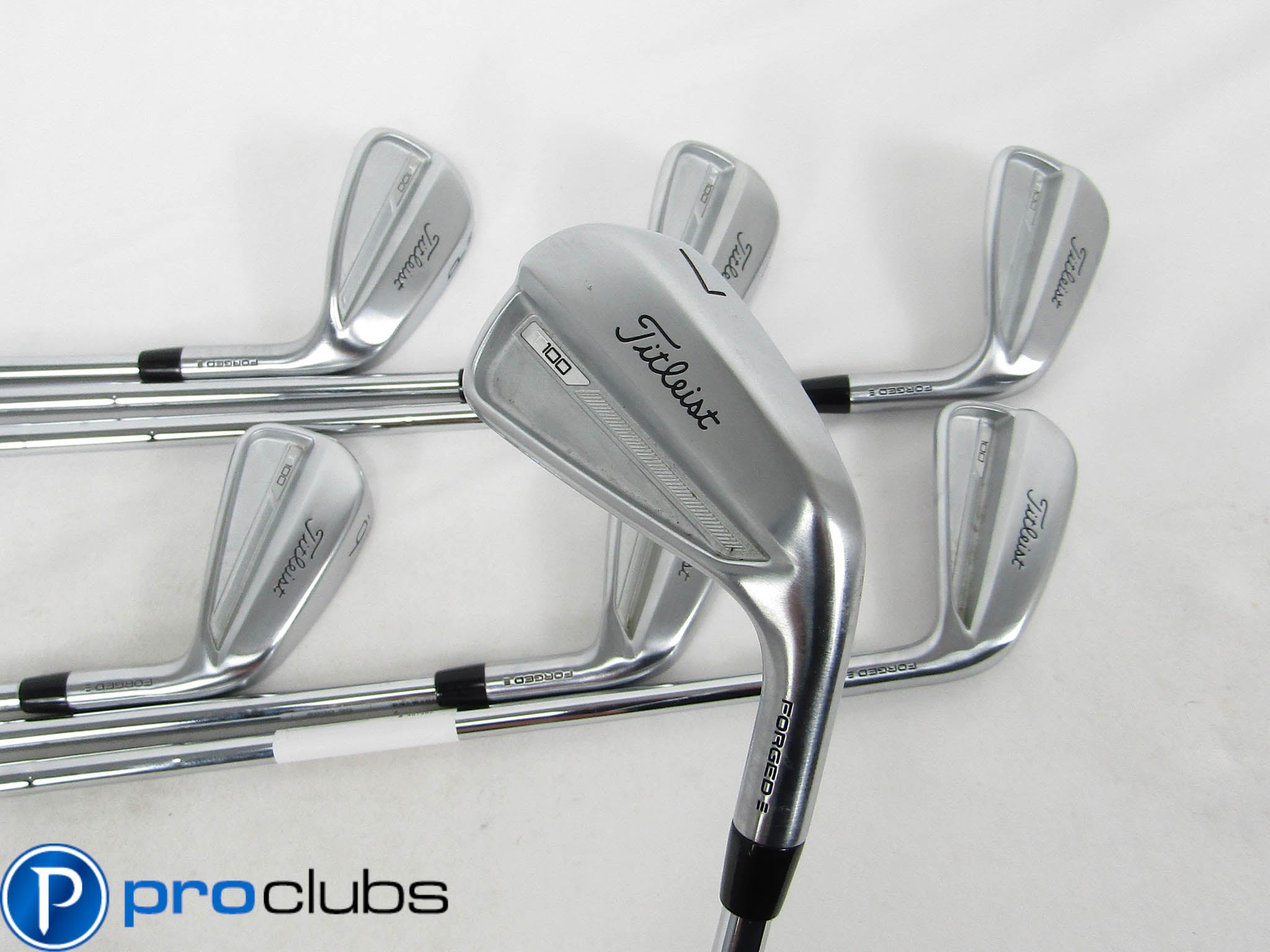 TITLEIST '2023 T100 IRONS 4-PW STEEL DYNAMIC GOLD S300 STIFF FLEX #457382