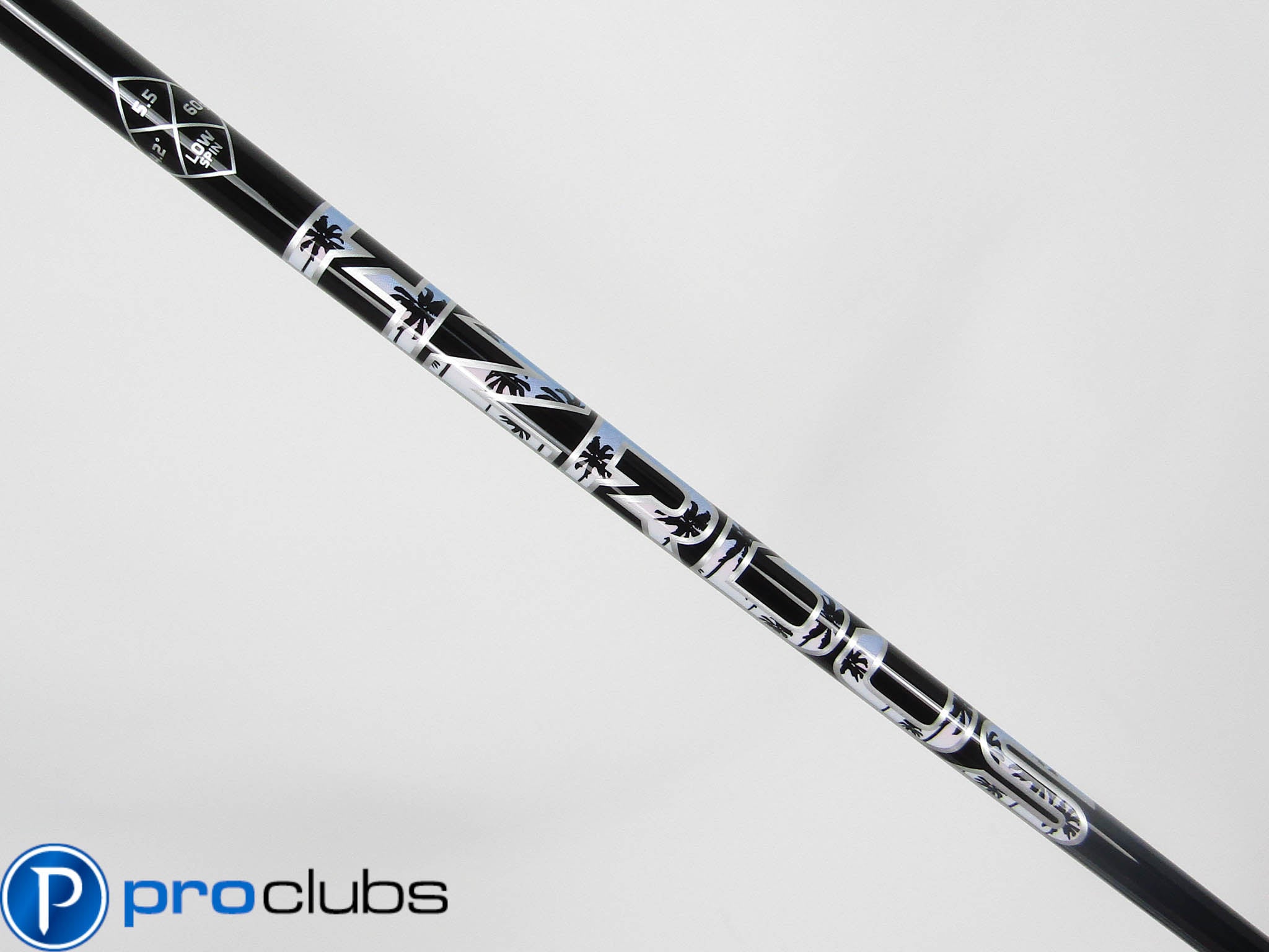 NEW PROJECT X LIMITED EDITION PALM TREE CREW 60 5.5 REGULAR FLEX DRIVER SHAFT