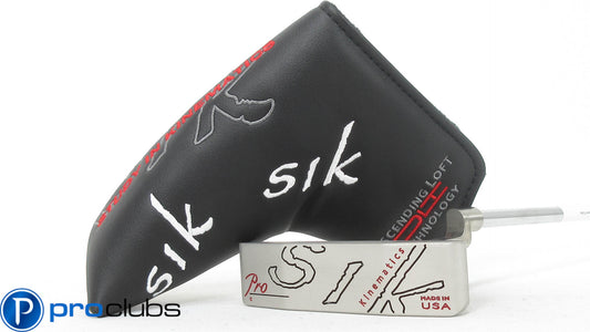 NEW SIK PRO C-SERIES PLUMBERS NECK FLANGELINE PUTTER 33" w/ HEADCOVER #368062