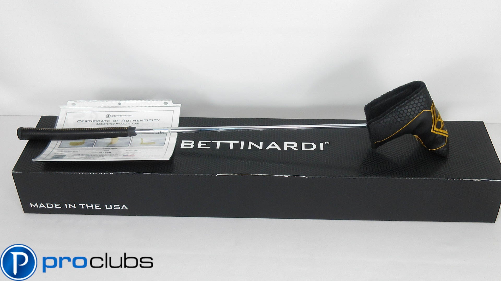 BETTINARDI '23 LIMITED RUN BB30 25th ANNIVERSARY PUTTER -IN BOX w/ COA-