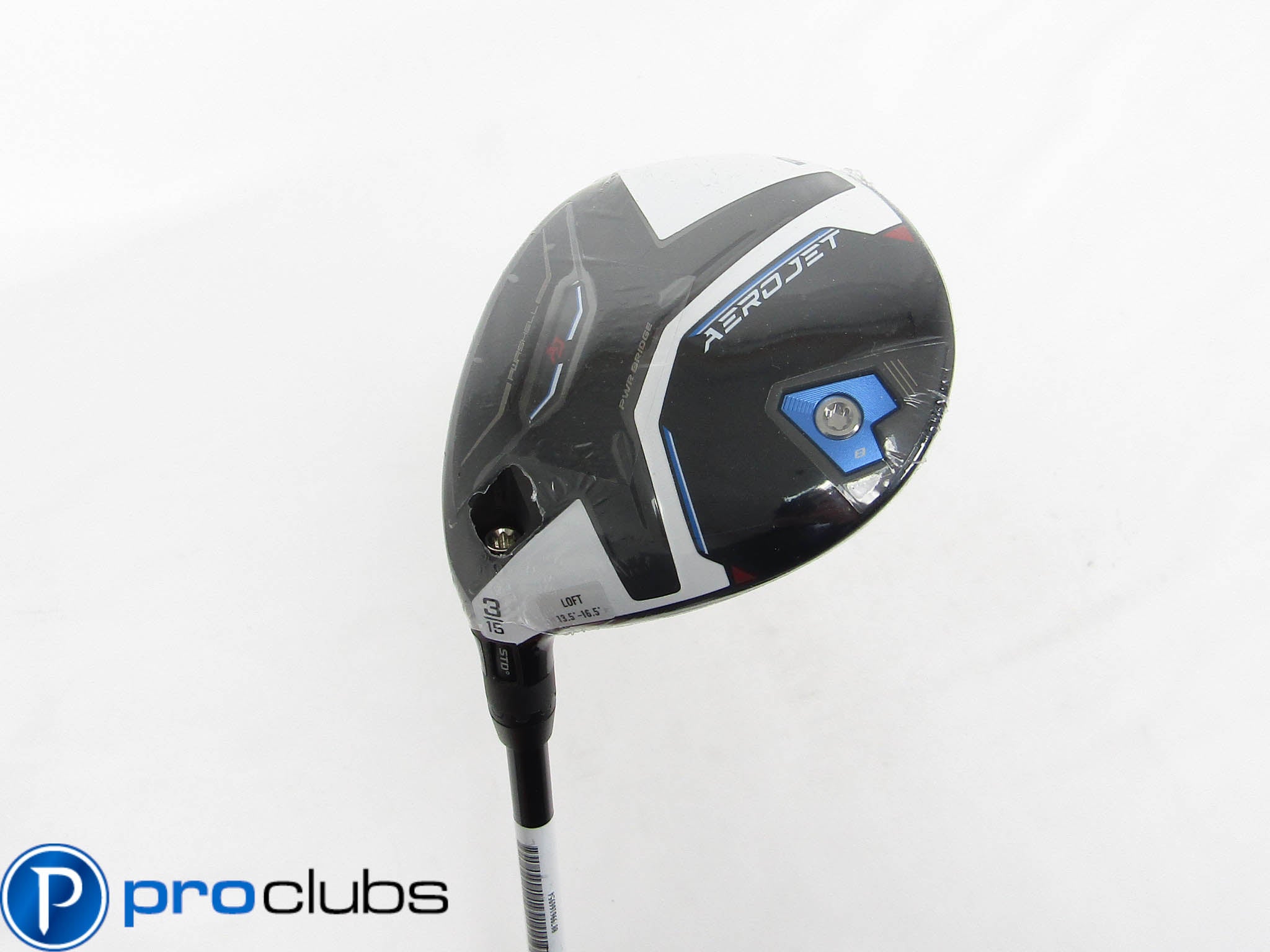 NEW Left Handed COBRA AEROJET 15* 3 WOOD KAI'LI BLUE 60 STIFF FLEX #436624