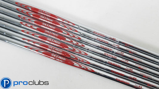 NEW NIPPON NS PRO MODUS3 TOUR 105 X-FLEX STEEL IRON SHAFTS 4-PW .355 TIP #366435