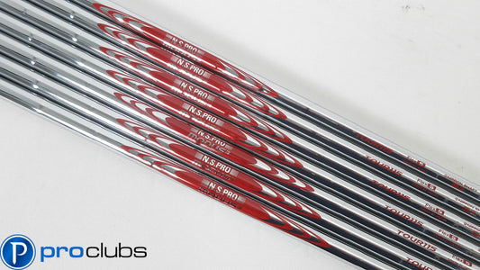 NEW NIPPON NS PRO MODUS3 TOUR 115 STIFF FLEX STEEL IRON SHAFTS 4-PW .355 TIP