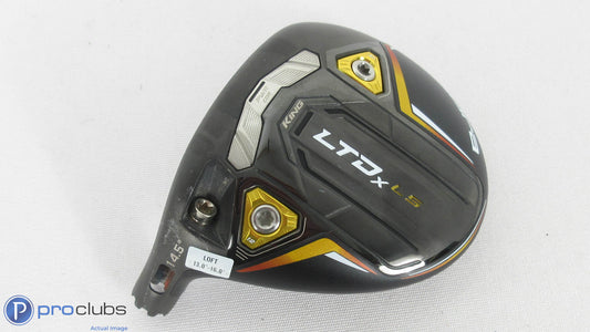 Nice! Left Handed Cobra LTDx LS 14.5* - 3 Fairway Wood - Head Only - L/H 380899