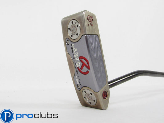 SCOTTY CAMERON TOUR TSB SQUAREBACK CHROMATIC BRONZE CIRCLE-T PUTTER #428038