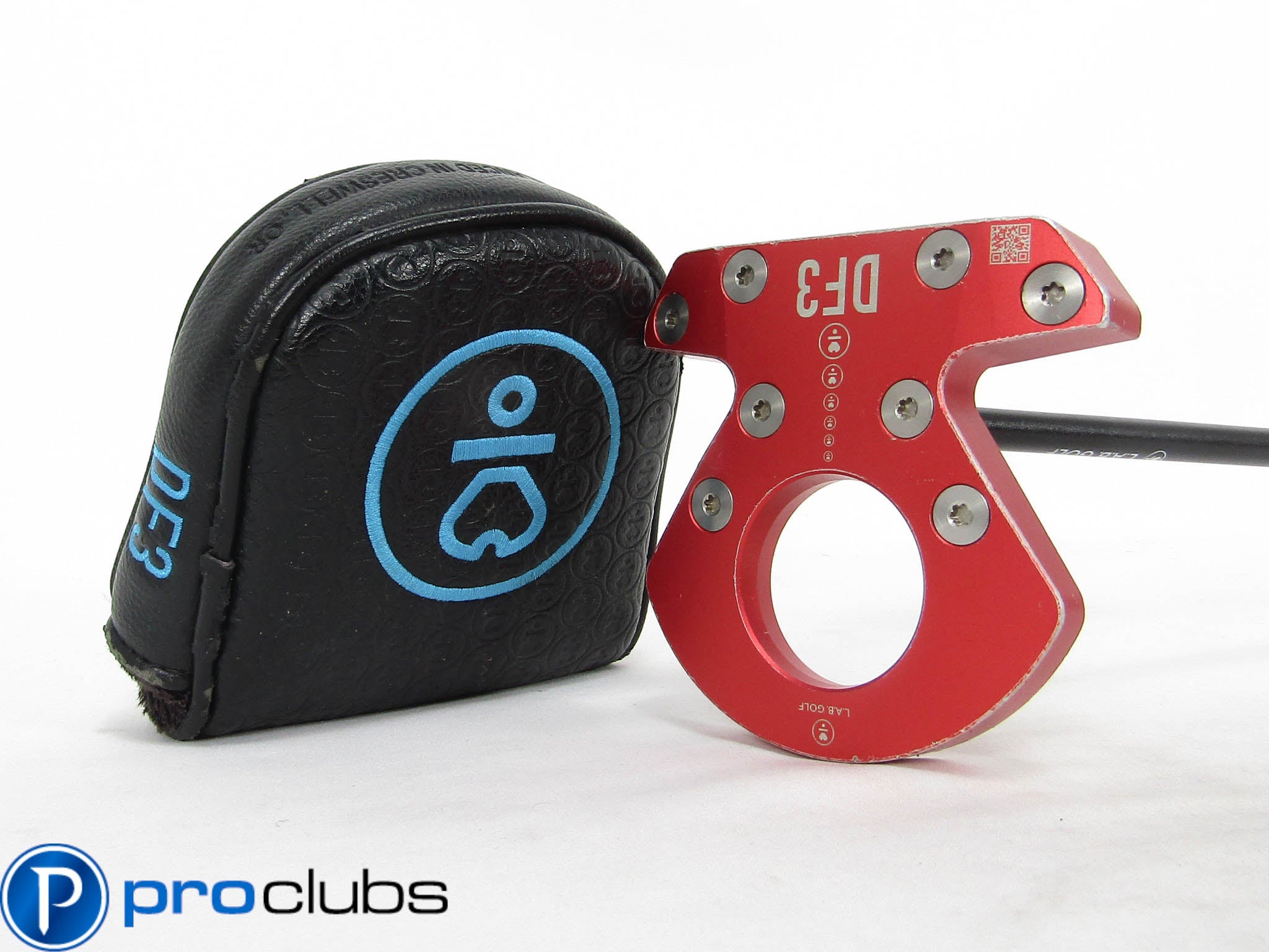 LAB GOLF DF3 RED (70* LIE) PUTTER 35" w/ HEADCOVER #470007