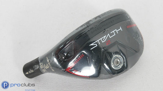 NEW! Left Handed TaylorMade Stealth-2 Plus 19.5* - 3 Hybrid - Head Only - 381750