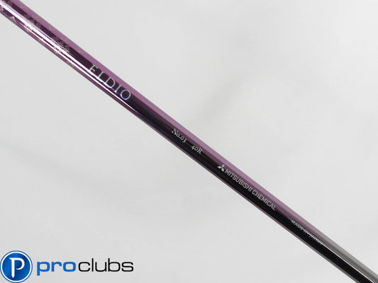 NEW MITSUBISHI CHEMICAL ELDIO (MAGENTA) 40 REGULAR FLEX DRIVER SHAFT #429075