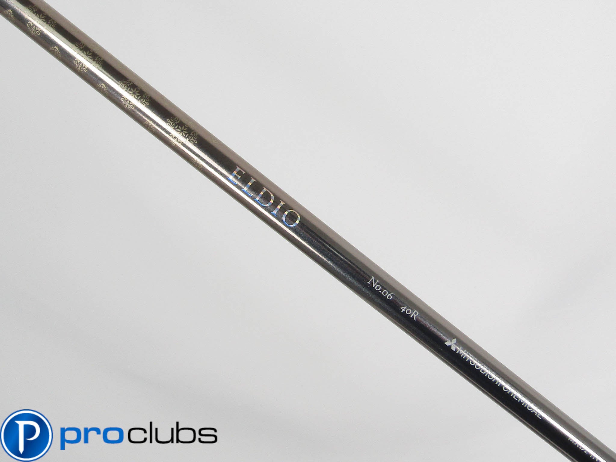 NEW MITSUBISHI CHEMICAL ELDIO (CHAMPAGNE) 40 REGULAR FLEX DRIVER SHAFT #429077