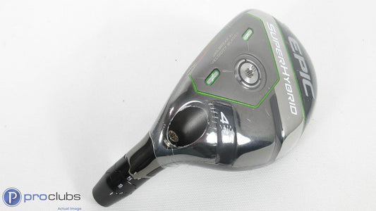 New! Left Handed Callaway Epic Super Hybrid 21* #4 - Head Only w/ Adapter 335839