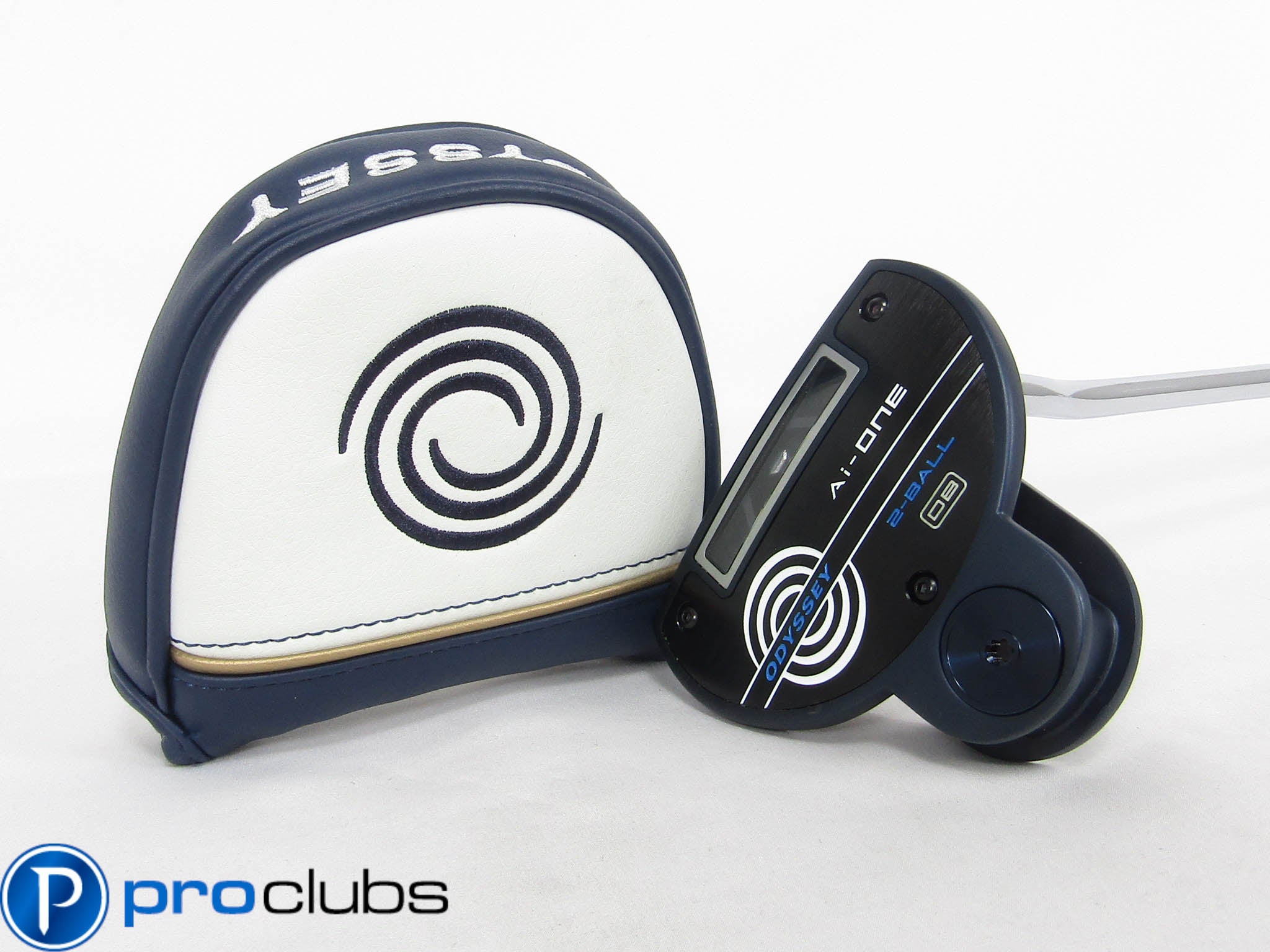 Tour Issue! ODYSSEY Ai ONE 2-BALL DB PUTTER 33.5" w/HEADCOVER TC Serial# 433953