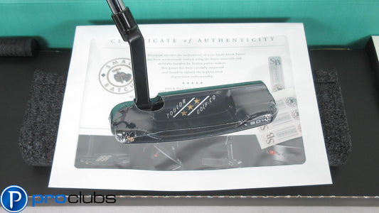 NEW TOULON SMALL BATCH TEXAS LIMITED EDITION PUTTER w/ BOX, COA!!! 394707