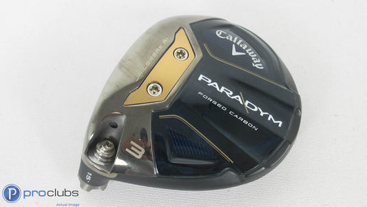 Left Handed! Callaway Paradym Triple Diamond 15* Fairway 3 Wood-Head Only-383463