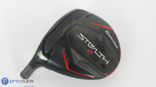 Left Handed! TaylorMade Stealth2 15* Fairway 3 Wood -Head Only- 383643