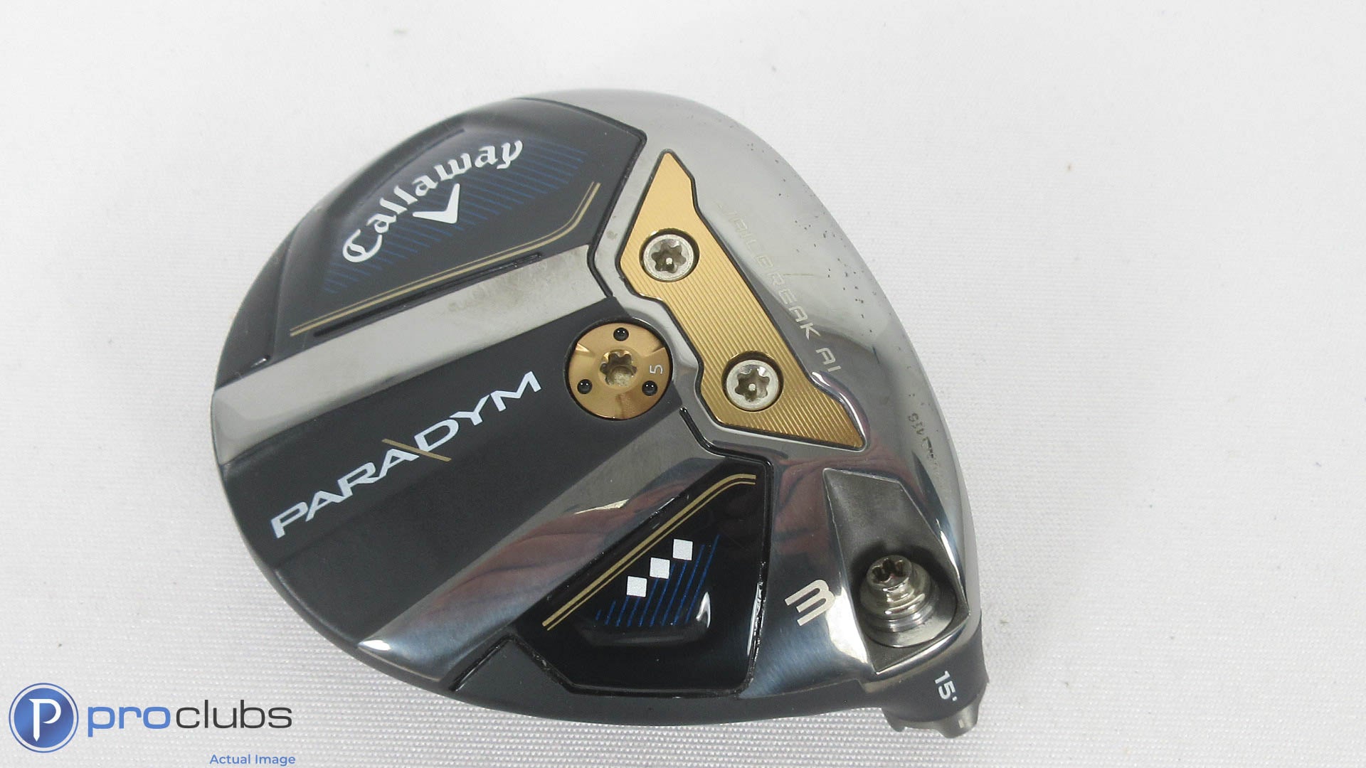 Nice! Callaway Paradym ◊◊◊ 15* - 3 Wood - Head Only - R/H 383931