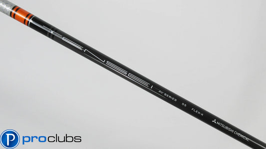 NEW MITSUBISHI TENSEI AV RAW ORANGE 55 X-FLEX DRIVER SHAFT 46" #407438