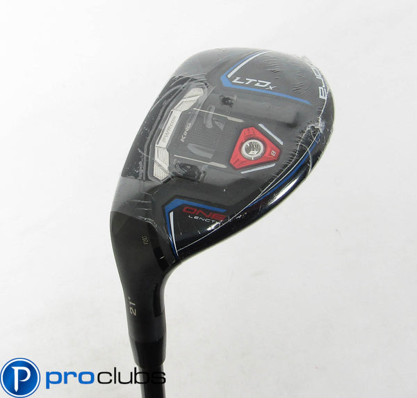 NEW Left Handed COBRA KING LTDx ONE LENGTH 21* #4 HYBRID SENIOR FLEX #