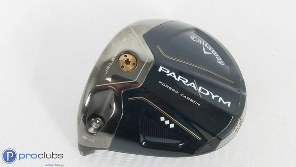 Callaway PARADYM ドライバー 9.0度ヘッド単体 Nice! Left Handed Callaway Paradym ◊◊◊ 9.0* Driver - Head Only