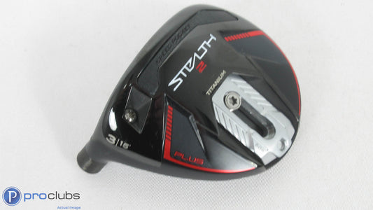 Nice! Left Handed TaylorMade Stealth-2 Plus 15* - 3 Wood - Head Only - 383736