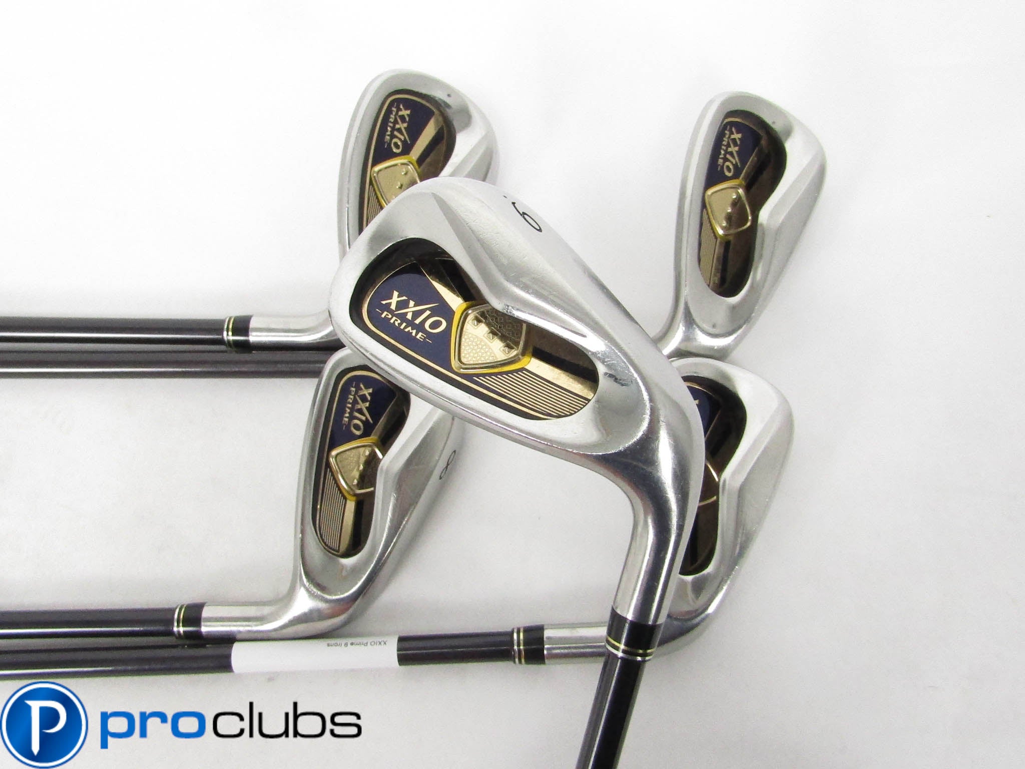 XXIO PRIME 9 IRONS 7-PW,AW GRAPHITE REGULAR FLEX