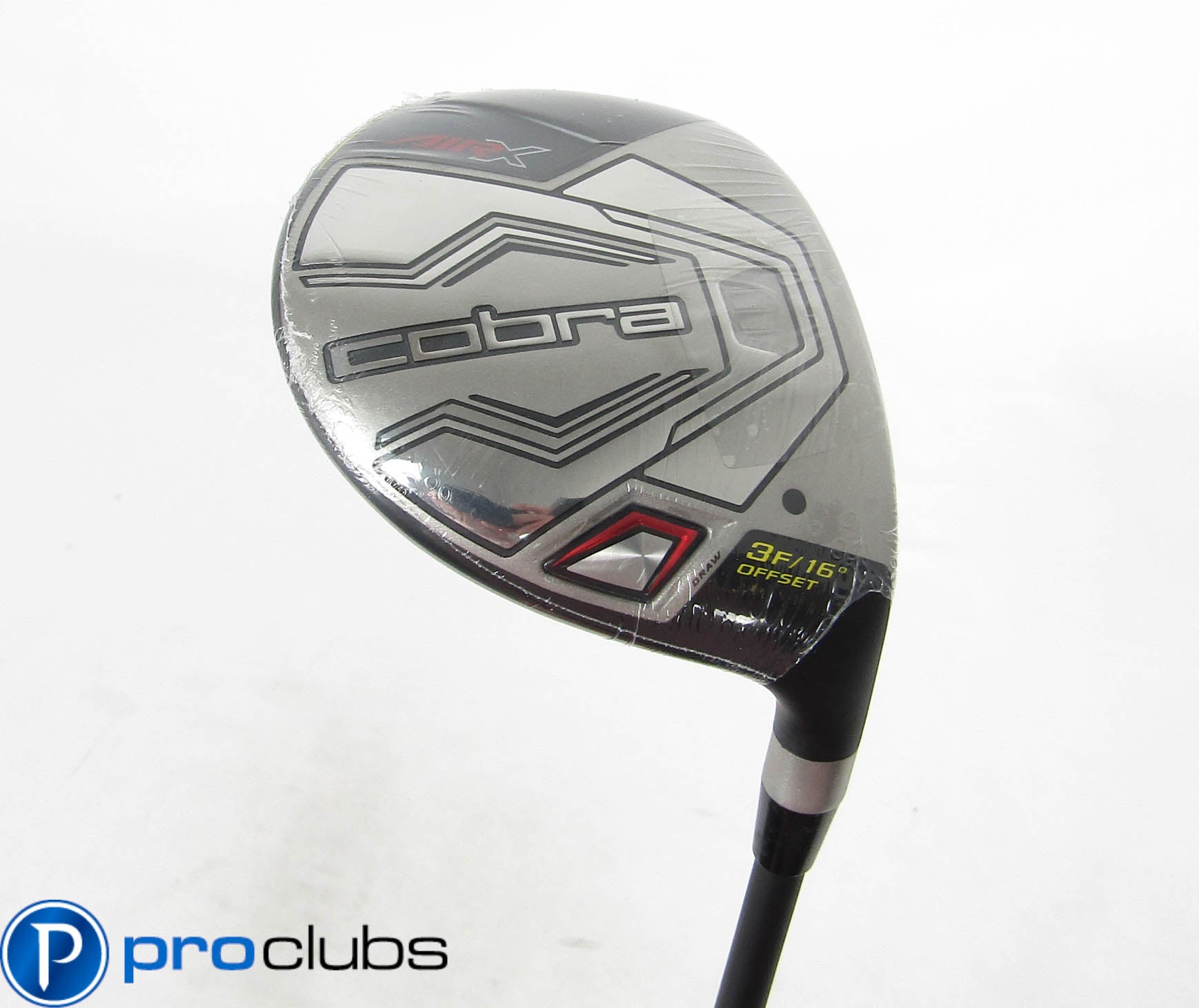 NEW COBRA AIR-X (2) OFFSET 16* 3 WOOD PROJECT X HZRDUS RED CB 50 REGULAR #475680