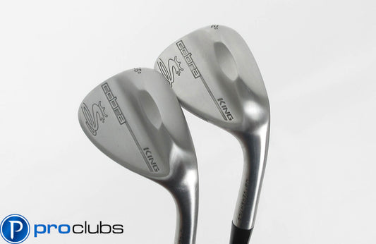 NEW 2pc COBRA KING RAW Limited Edition (VERSATILE) 52*, 56* WEDGE SET #405589