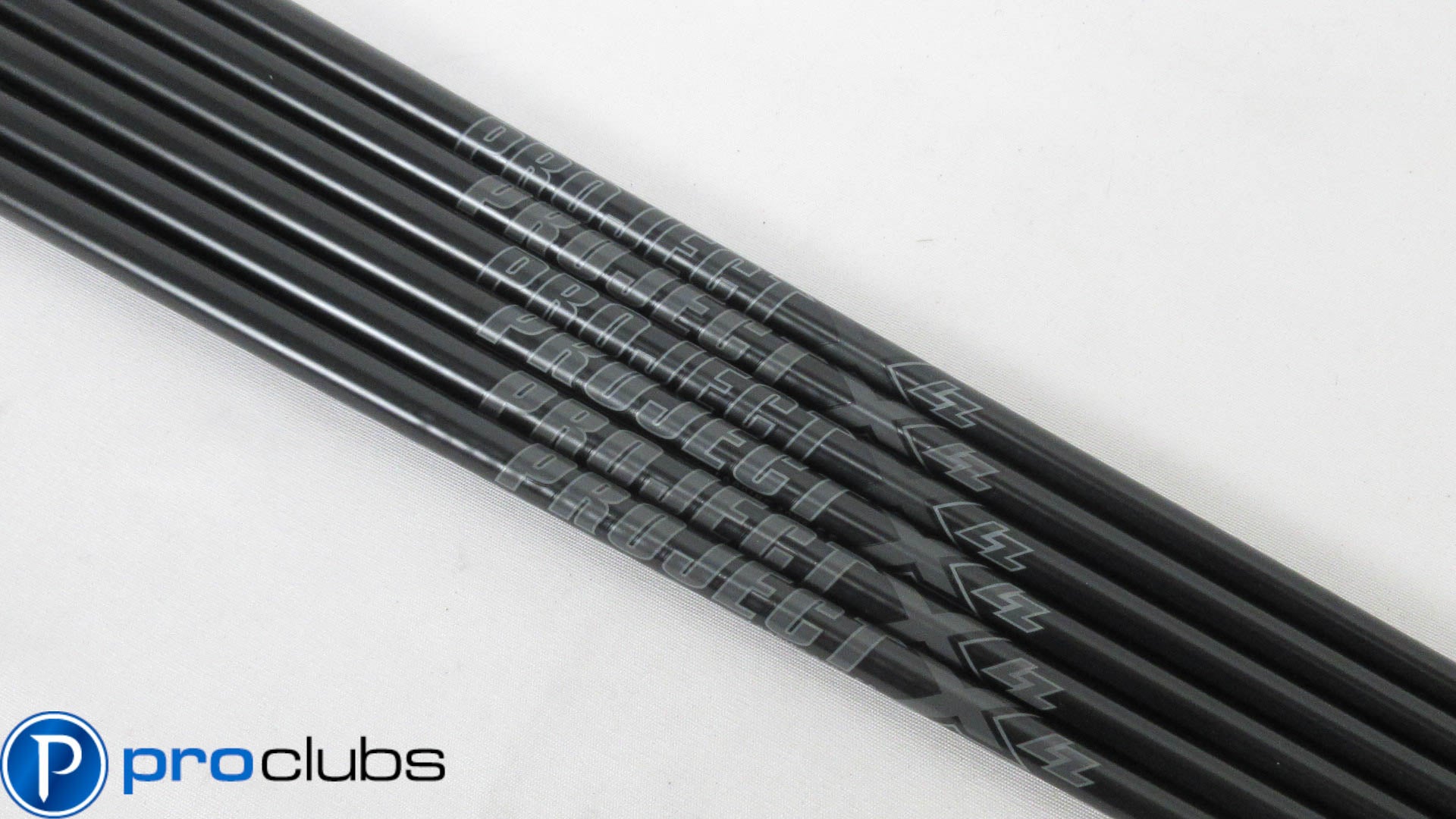 NEW PROJECT X LZ BLACKOUT PVD 5.5 REGULAR FLEX STEEL IRON SHAFTS 5-PW .355 TIP