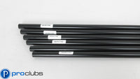 NEW PROJECT X LZ BLACKOUT PVD 5.5 REGULAR FLEX STEEL IRON SHAFTS 5-PW .355 TIP