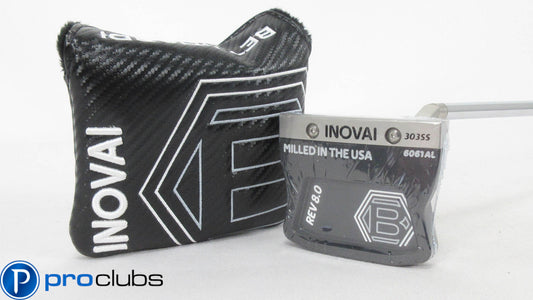 NEW BETTINARDI '2022 INOVAI REV 8.0 SLANT NECK PUTTER 33" w/ HEADCOVER #391994