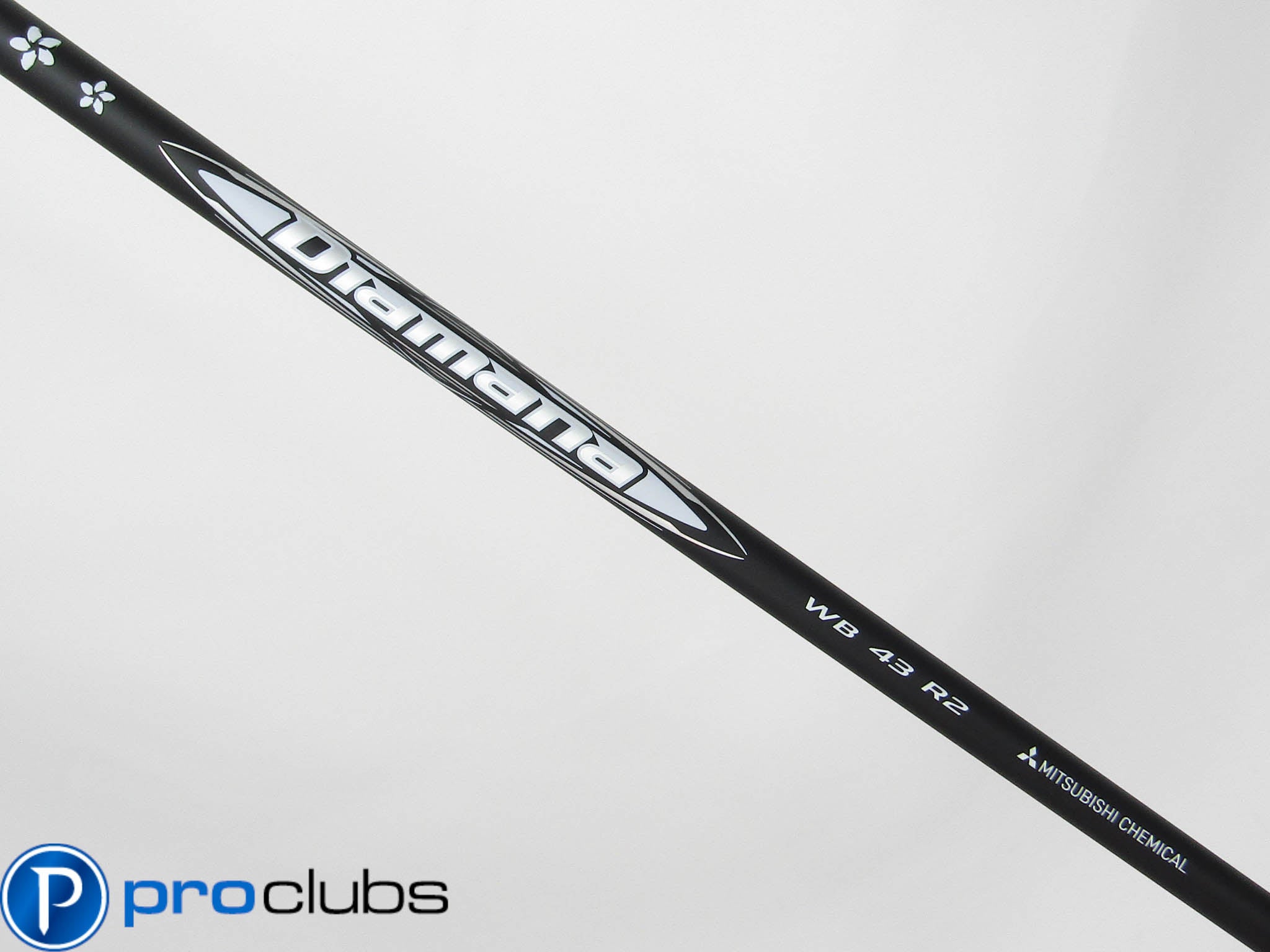 NEW MITSUBISHI DIAMANA WB (WHITEBOARD) 43 R2 SENIOR FLEX DRIVER SHAFT #474790