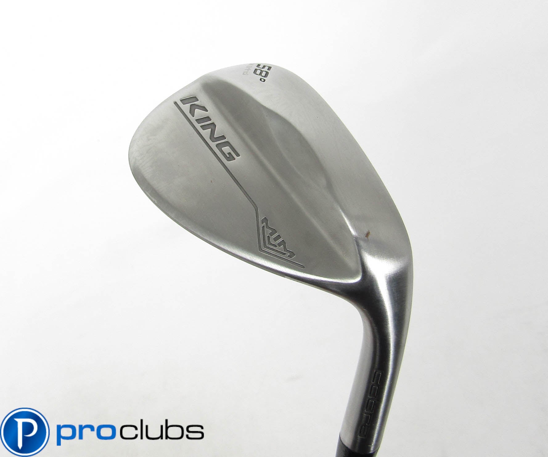 Tour Issue! NEW COBRA KING MIM RAW W-GRIND 58* WEDGE STEEL X-FLEX #466036