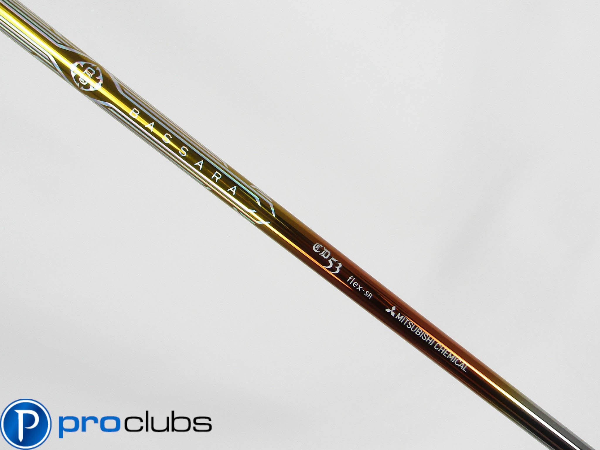NEW MITSUBISHI BASSARA CD 53 SR FLEX STIFF-REGULAR DRIVER SHAFT #446372