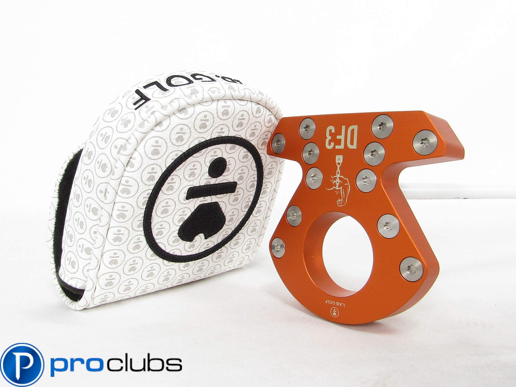 LAB GOLF DF3 ARMLOCK (72* LIE) PUTTER 42" GEARS WHITE SHAFT w/ HEADCOVER #456415