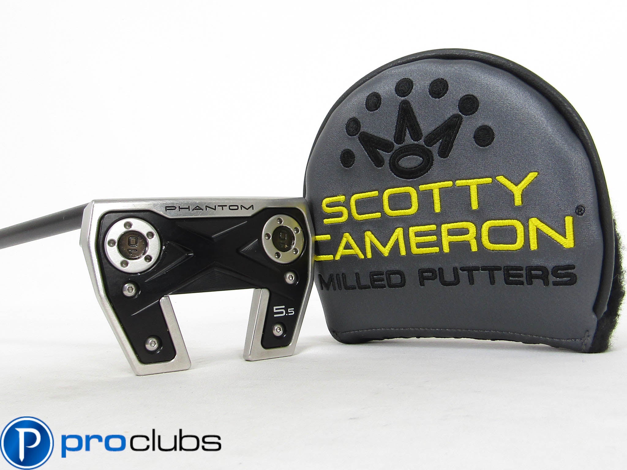 Left Handed SCOTTY CAMERON '2022 PHANTOM X 5.5 PUTTER w/ LA GOLF P-SOHO SHAFT
