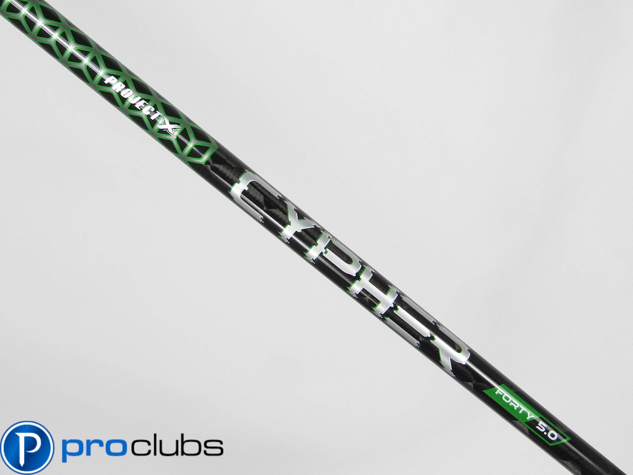 NEW PROJECT X CYPHER FORTY 40 5.0 SENIOR FLEX DRIVER SHAFT w/Titleist Tip 453071