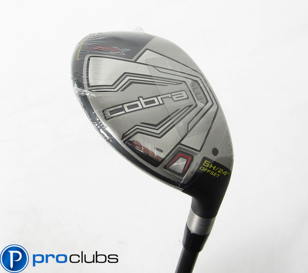 Cobra HYB 5 ユーティリティ 24° NEW COBRA '2023 AIR X (2) OFFSET 24* #5 HYBRID AIR SPEED 50 REGULAR FL